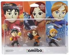 Nintendo Amiibo- Super Smash Bros- Mii 3 Pack - TantrumCollectibles.com